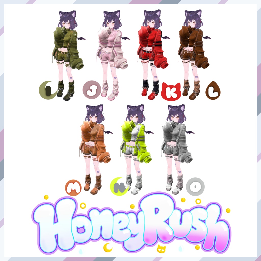 【販売前キャンペーン中】101アバター相当 HoneyRush(ハニーラッシュ) #mumu_shop