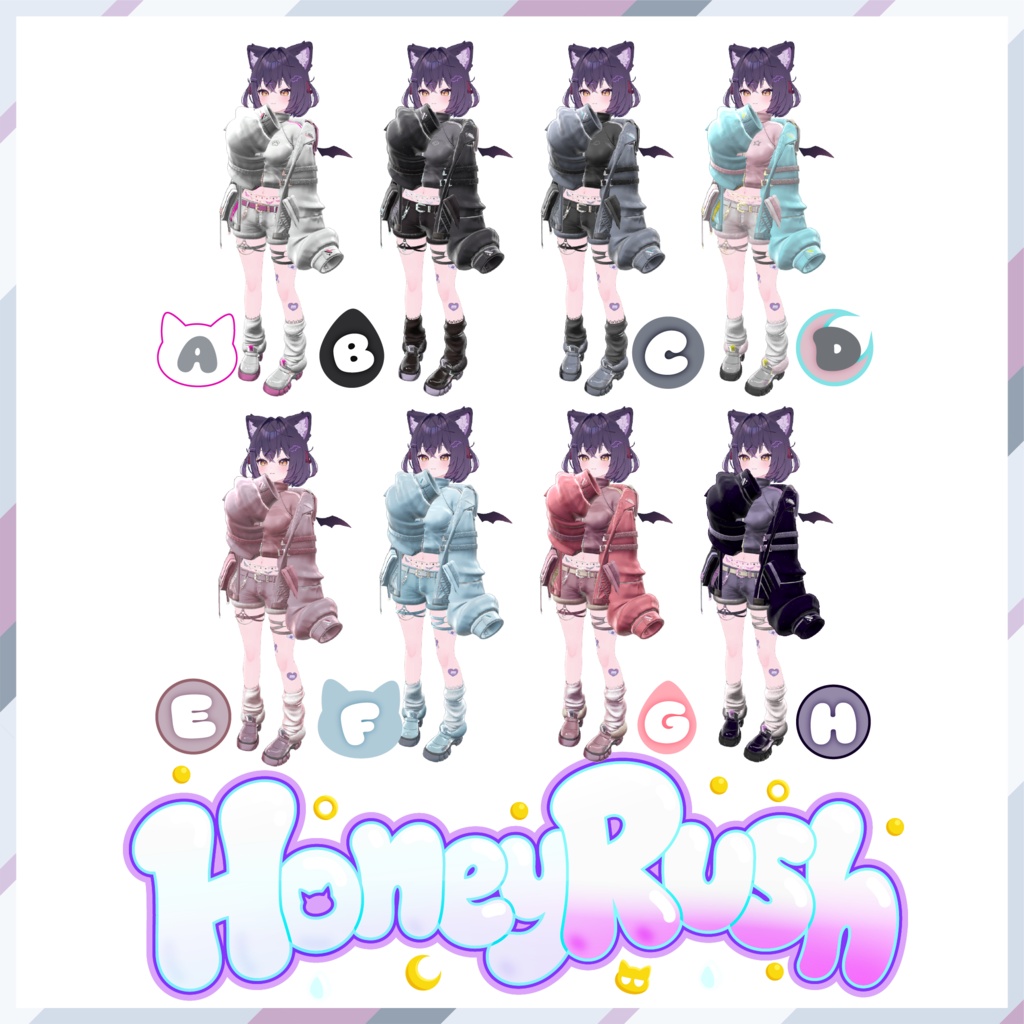 【販売前キャンペーン中】101アバター相当 HoneyRush(ハニーラッシュ) #mumu_shop