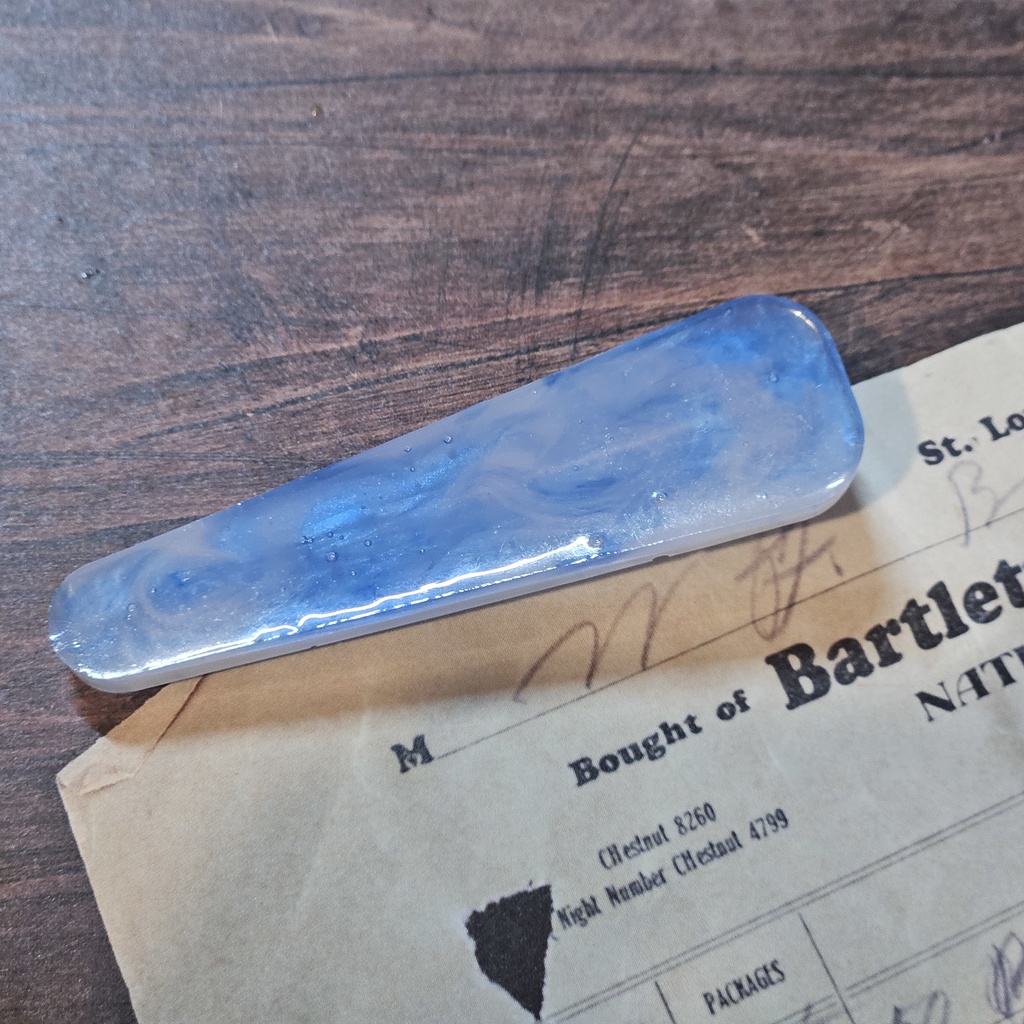 Transparent Blue ヘアクリップ