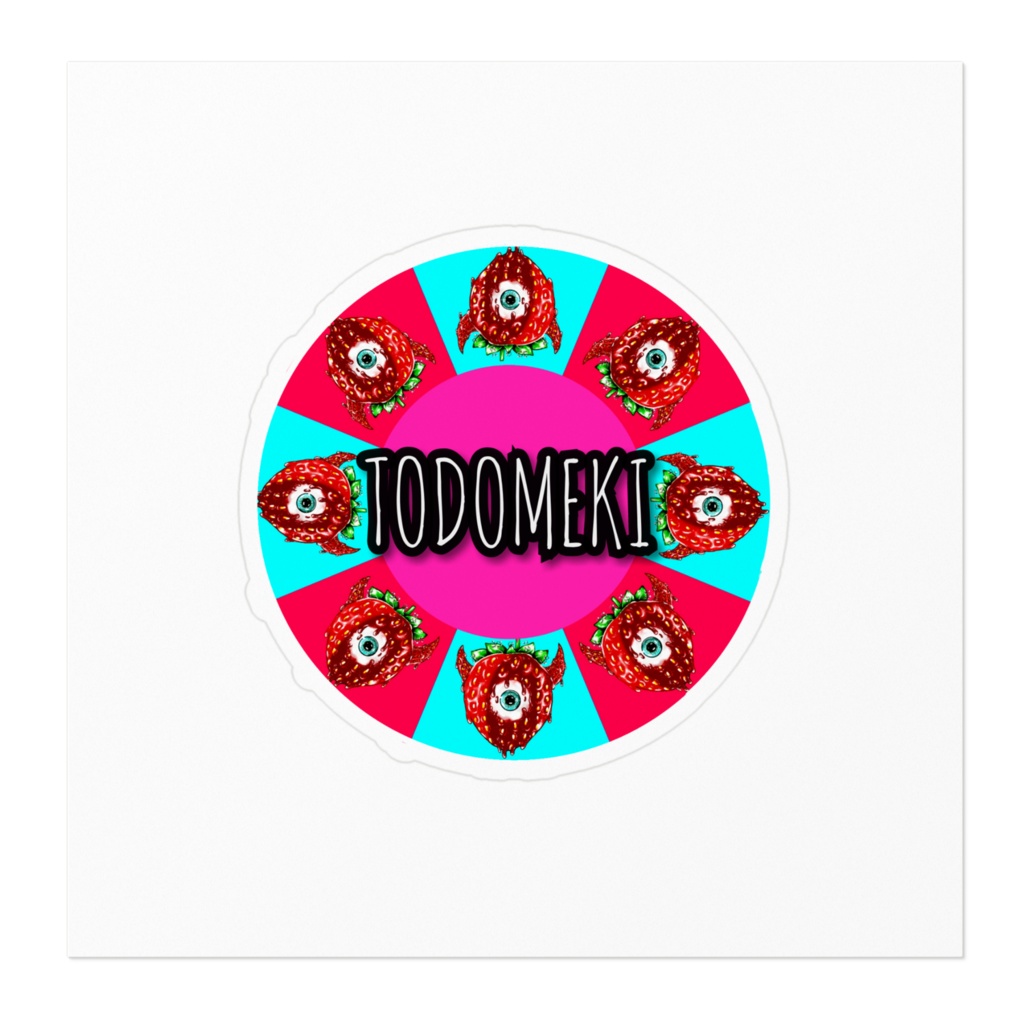 strawberryMonster ステッカー