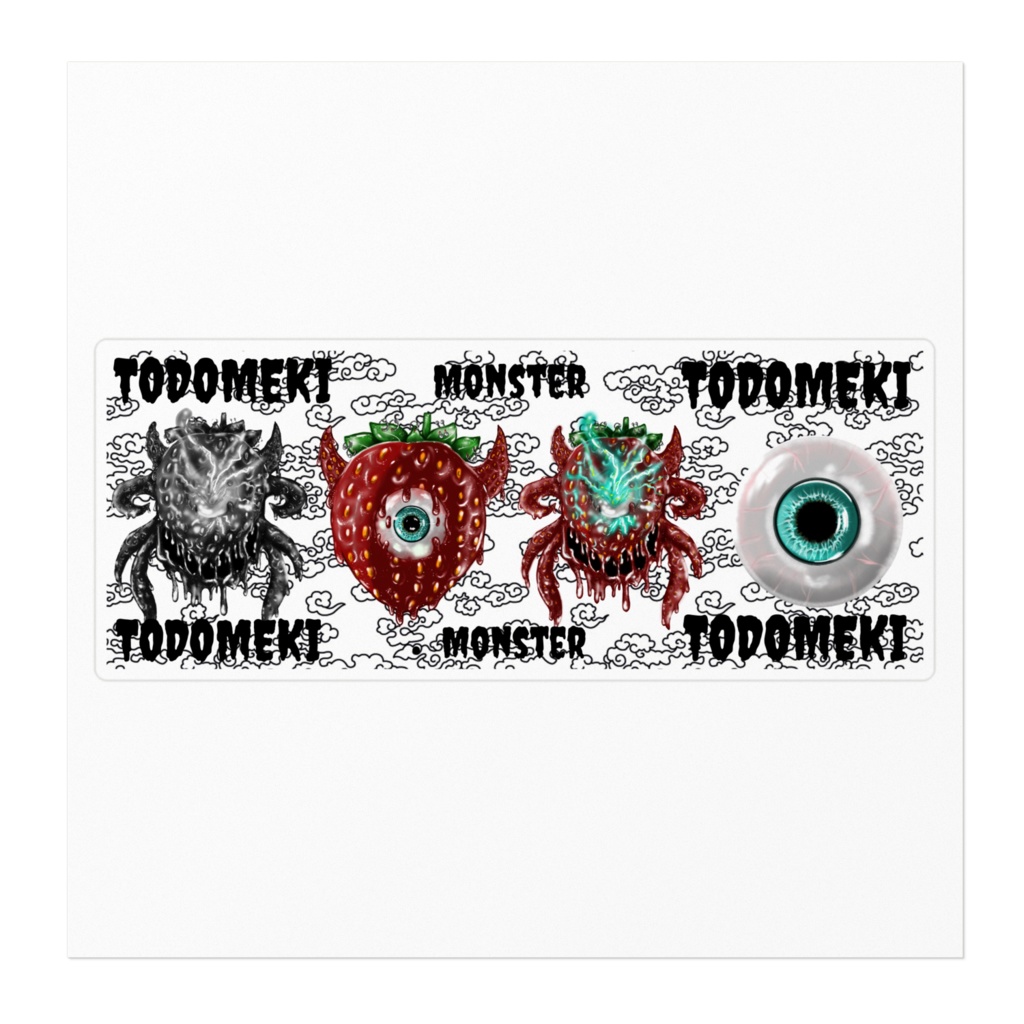 TODOMEKIステッカー