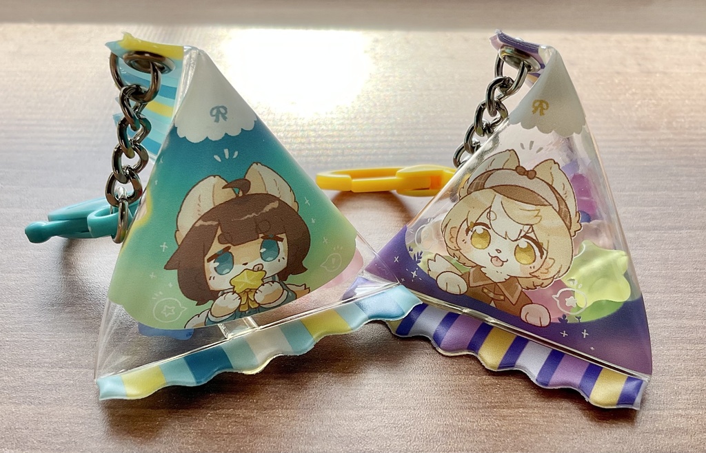 テトラパックキーホルダー