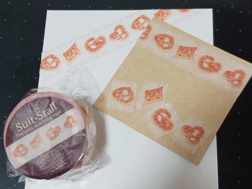 【PFSOZ】スートプレッツェル・マスキングテープ