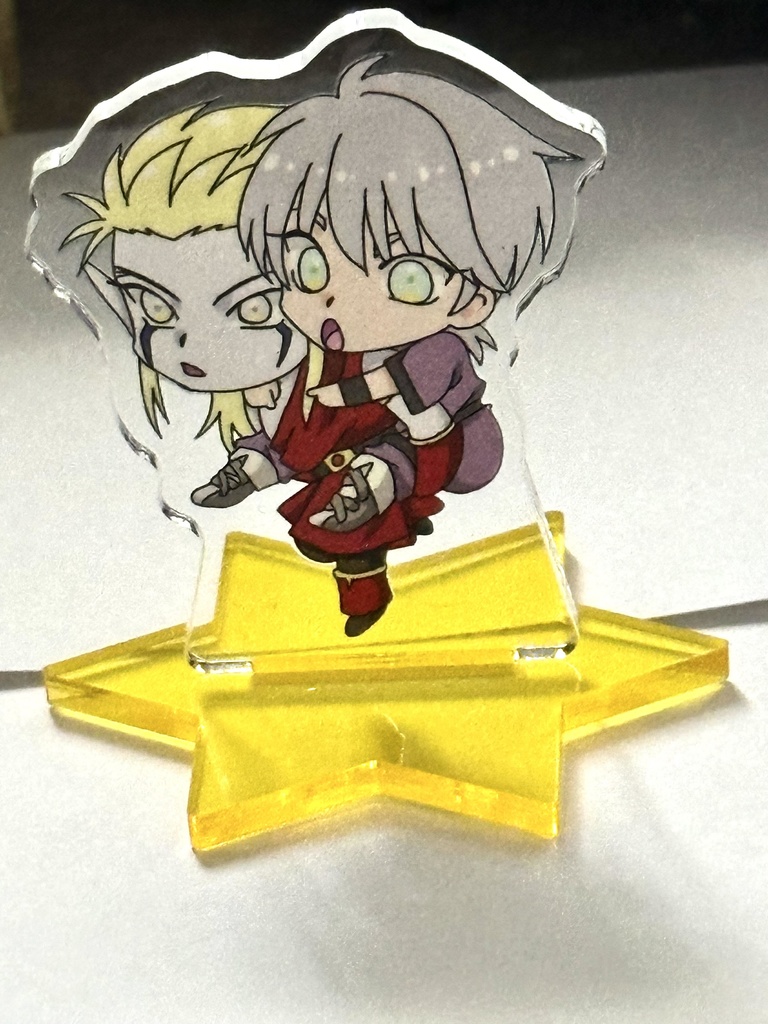 ラーハルト×ヒュンケル　デフォルメアクリルスタンド