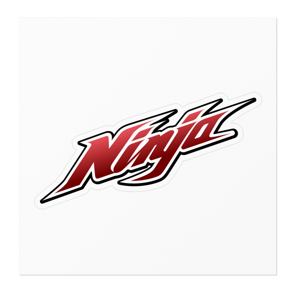 NINJAオリジナルロゴ ステッカー
