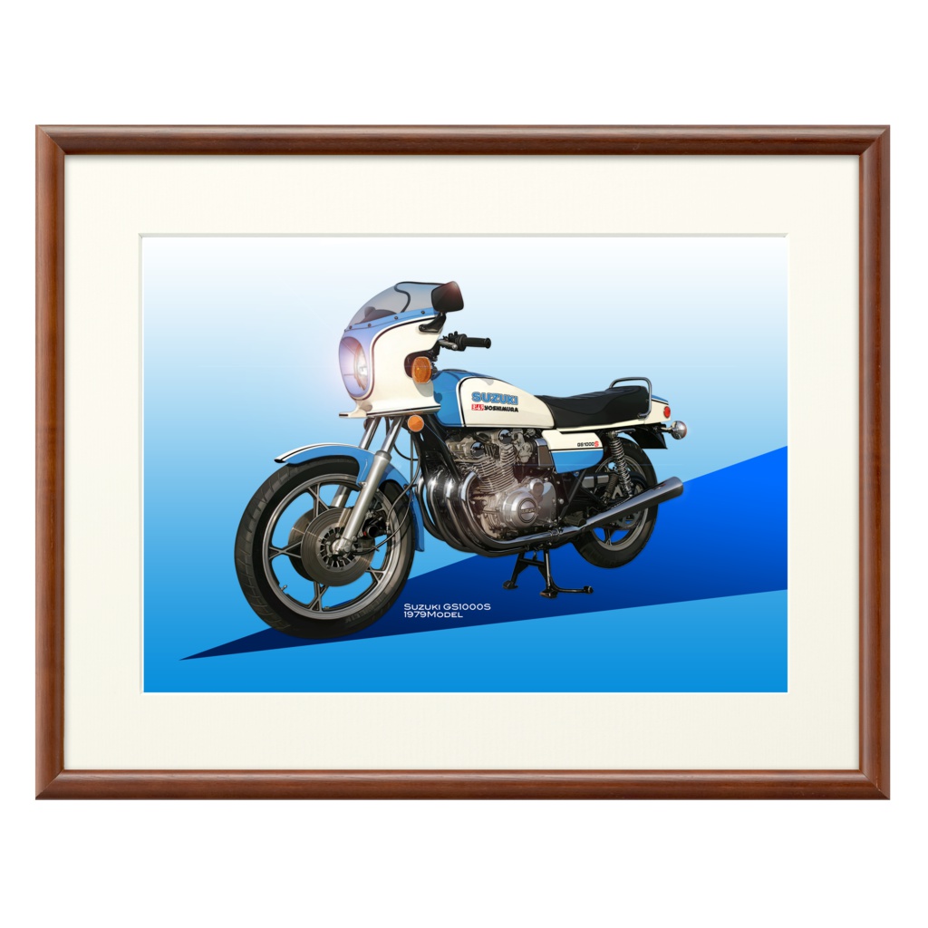 Suzuki Gs1000sイラスト Ridergraphix Booth
