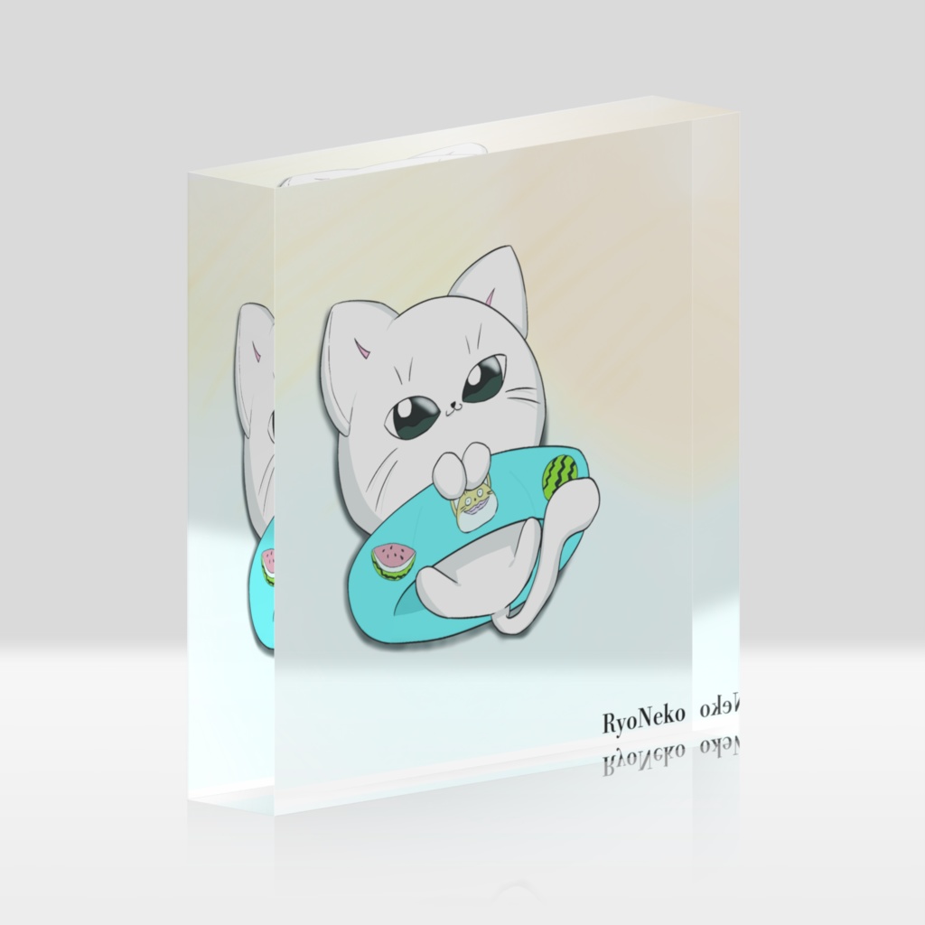 りょーねこアクリルブロック「夏 ver. 2024」