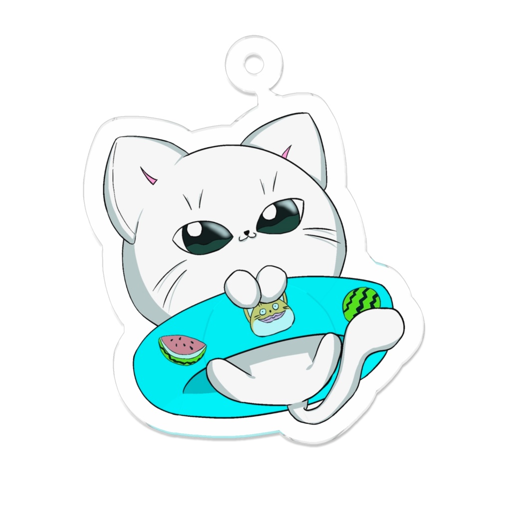 りょーねこアクリルキーホルダー 「夏 ver. 2024」