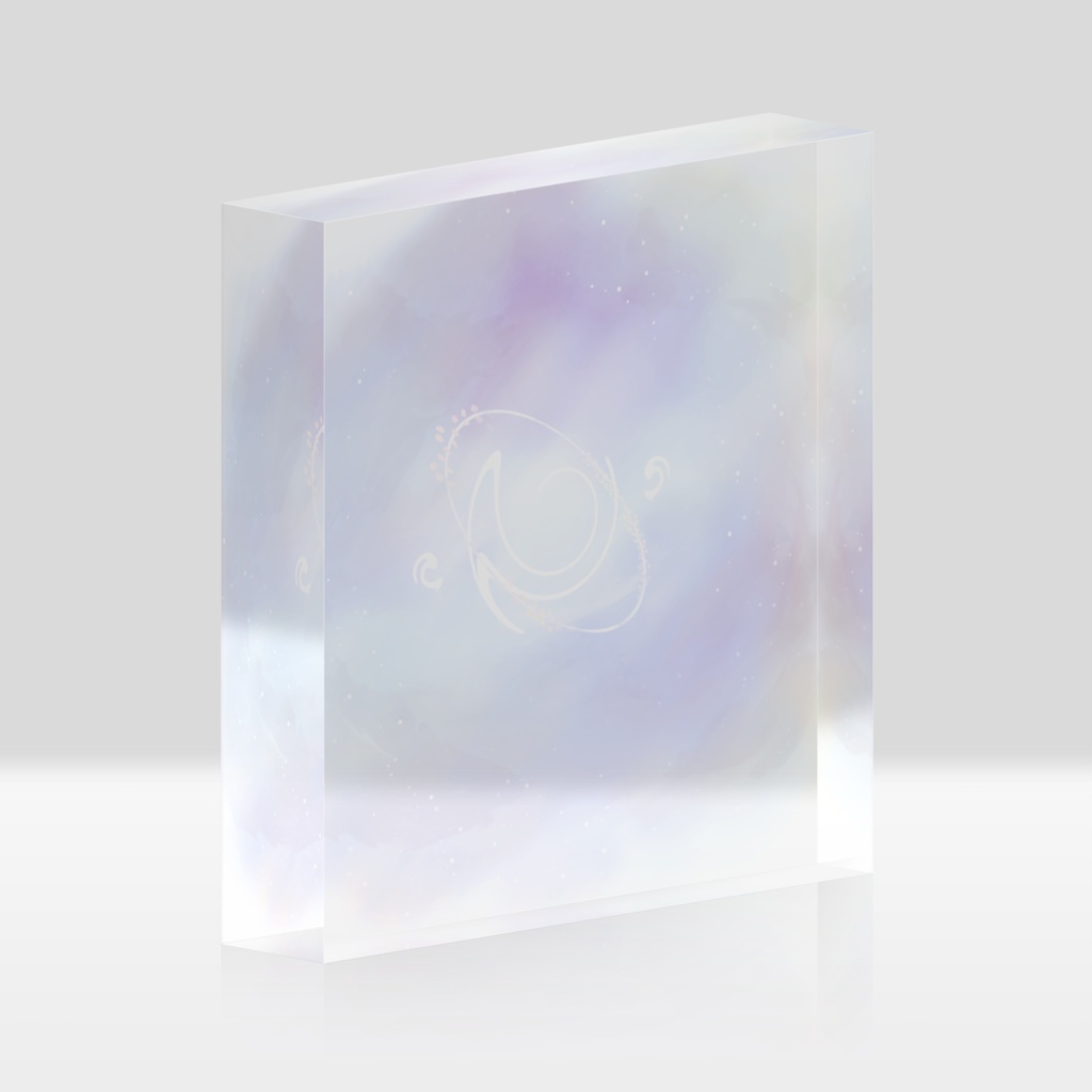 無属性アクリルブロック01