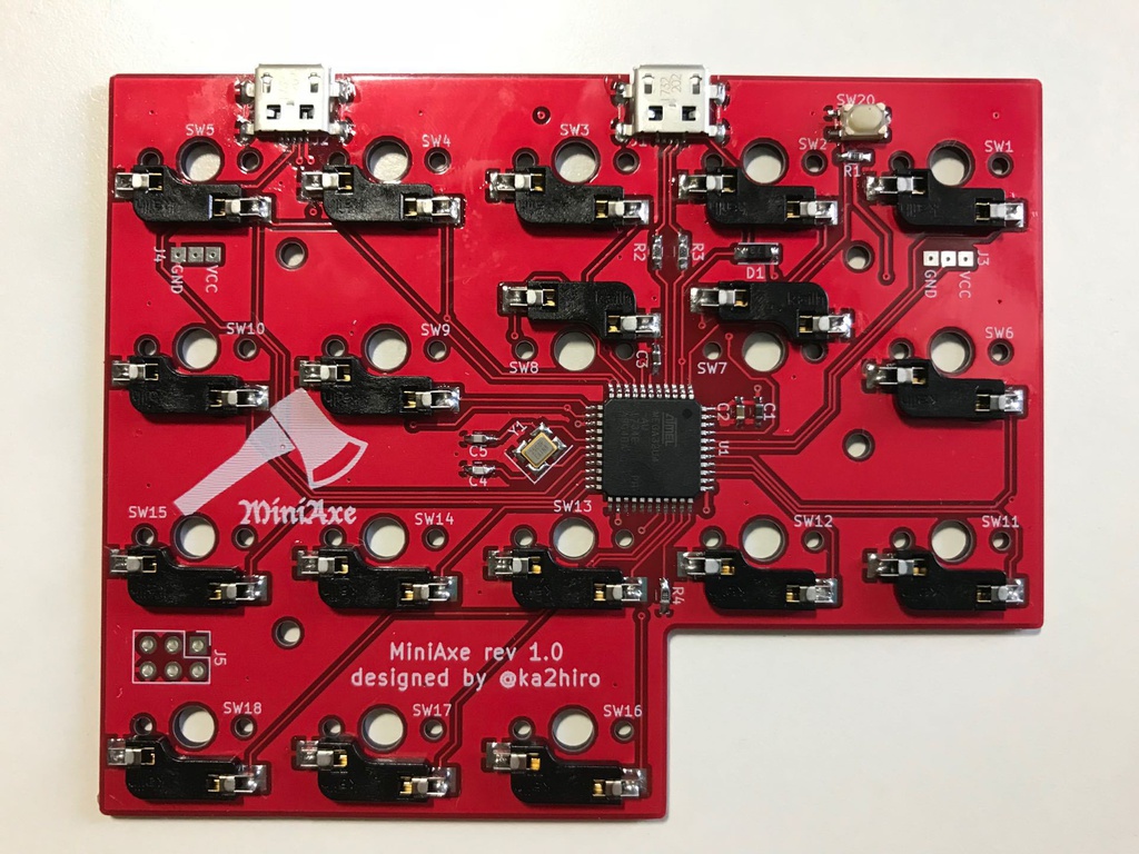 MiniAxe (DIY keyboard kit)