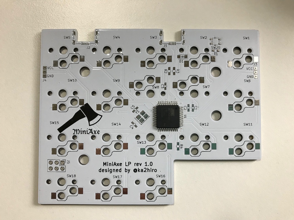 MiniAxe LP (DIY keyboard kit)