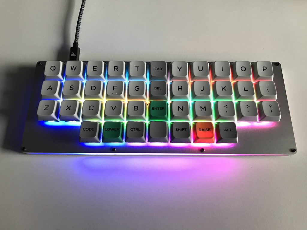 Halberd (DIY keyboard kit)