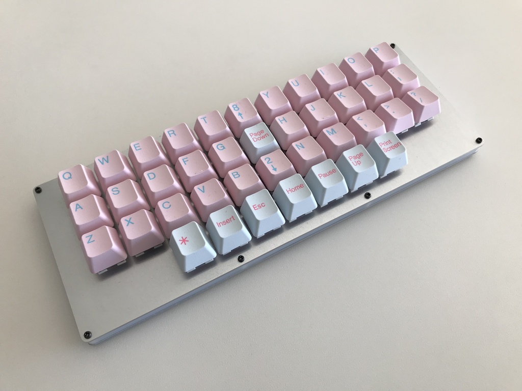 Halberd (DIY keyboard kit)