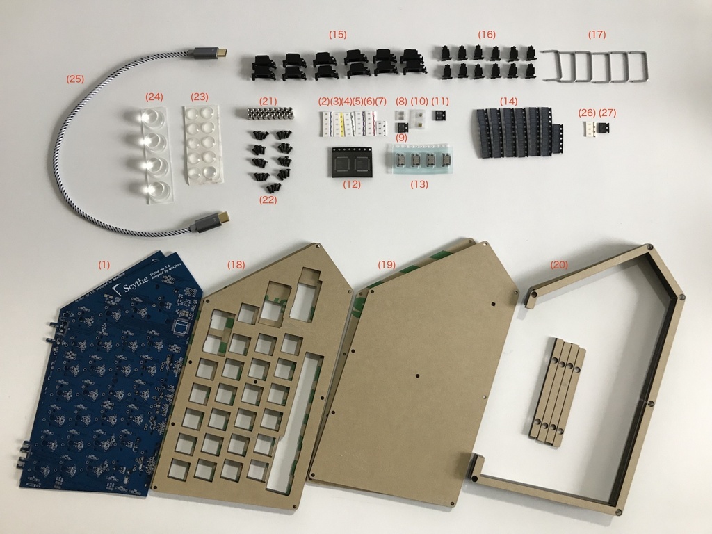 Scythe (DIY keyboard kit)