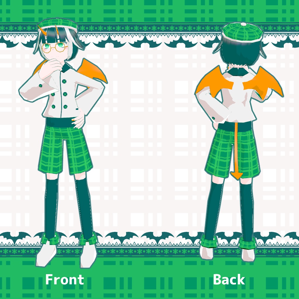 【VRChat】あくまヒーラー【クエスト対応・VRM】