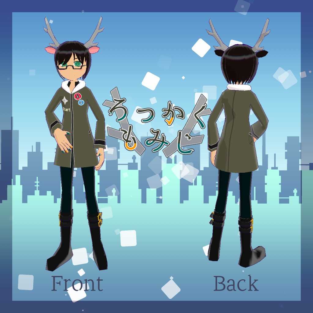 【VRChat】ろっかくもみじ【VRM・クエスト対応】