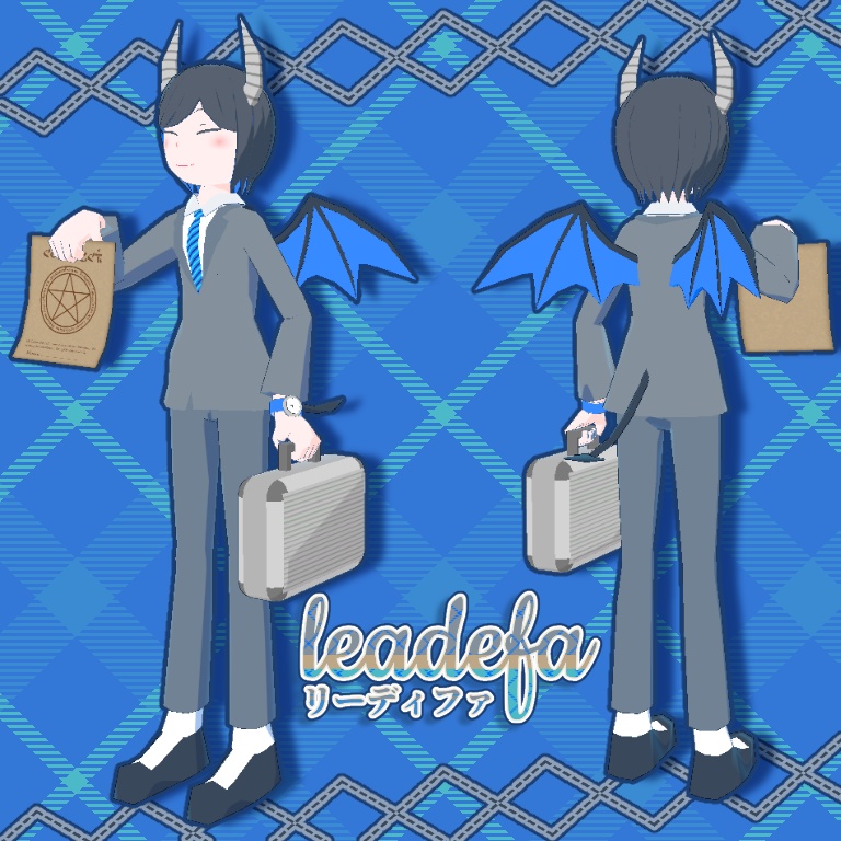 【VRChat・アバター】リーディファ【VRM・クエスト対応】