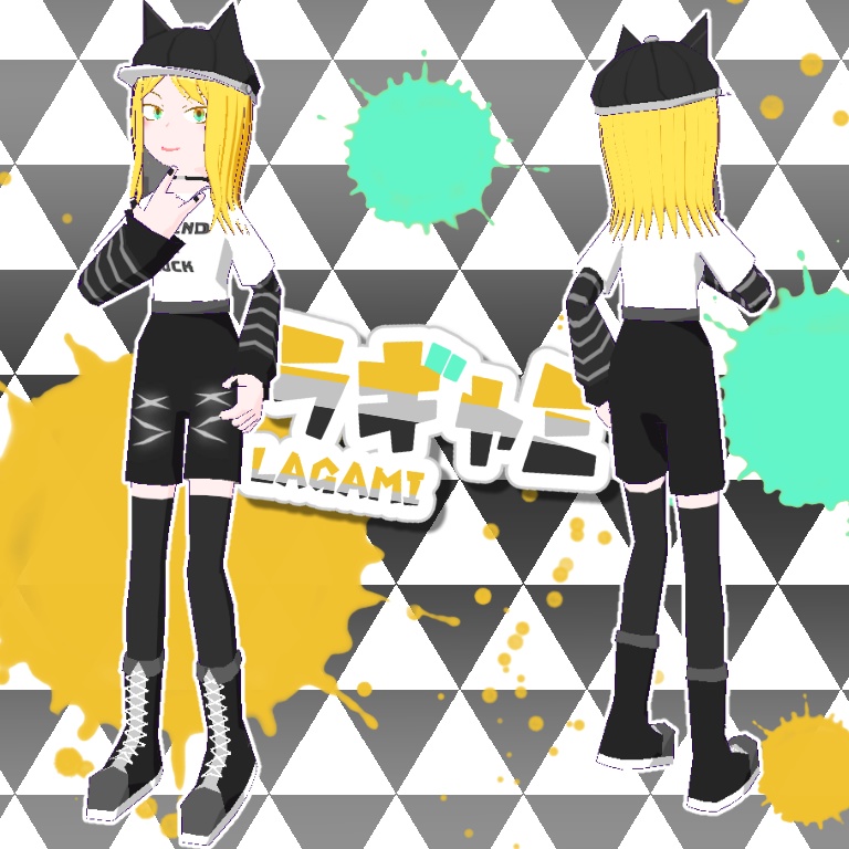【VRChat・アバター】ラギャミ【VRM・クエスト対応】