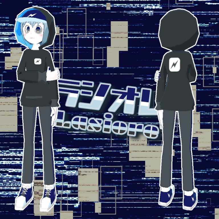 【VRChat・アバター】ラシオレ【VRM・クエスト対応】