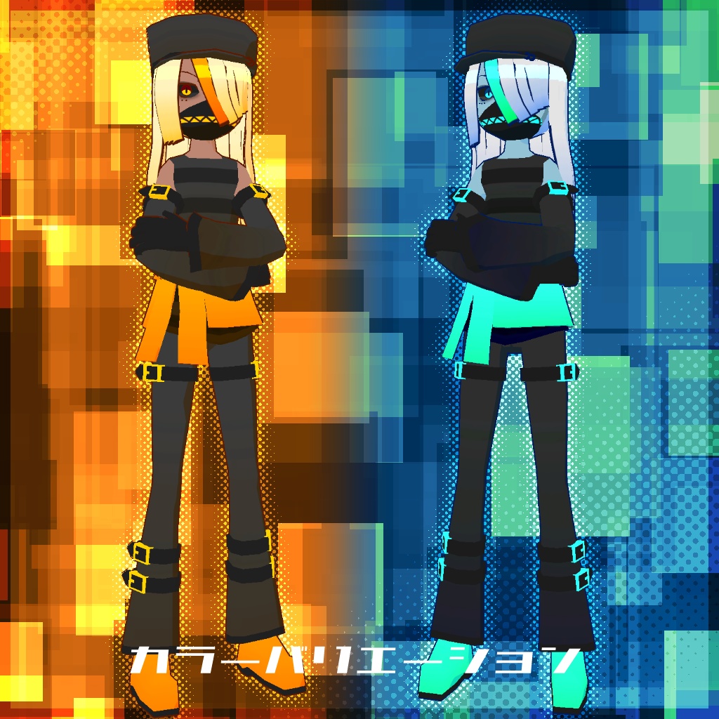 【VRChat・アバター】ゾアネ【VRM・クエスト対応】