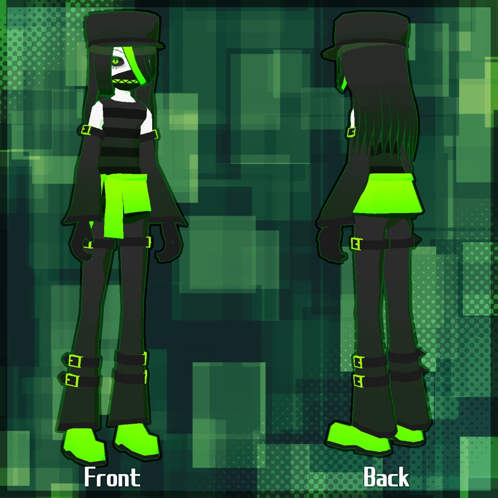 【VRChat・アバター】ゾアネ【VRM・クエスト対応】