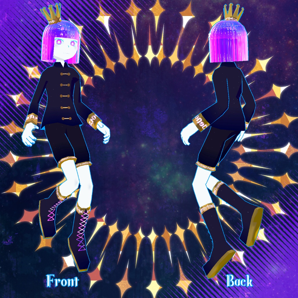 【VRChat Avatar】ララペザ【クエスト対応 オリジナル3Dモデル】