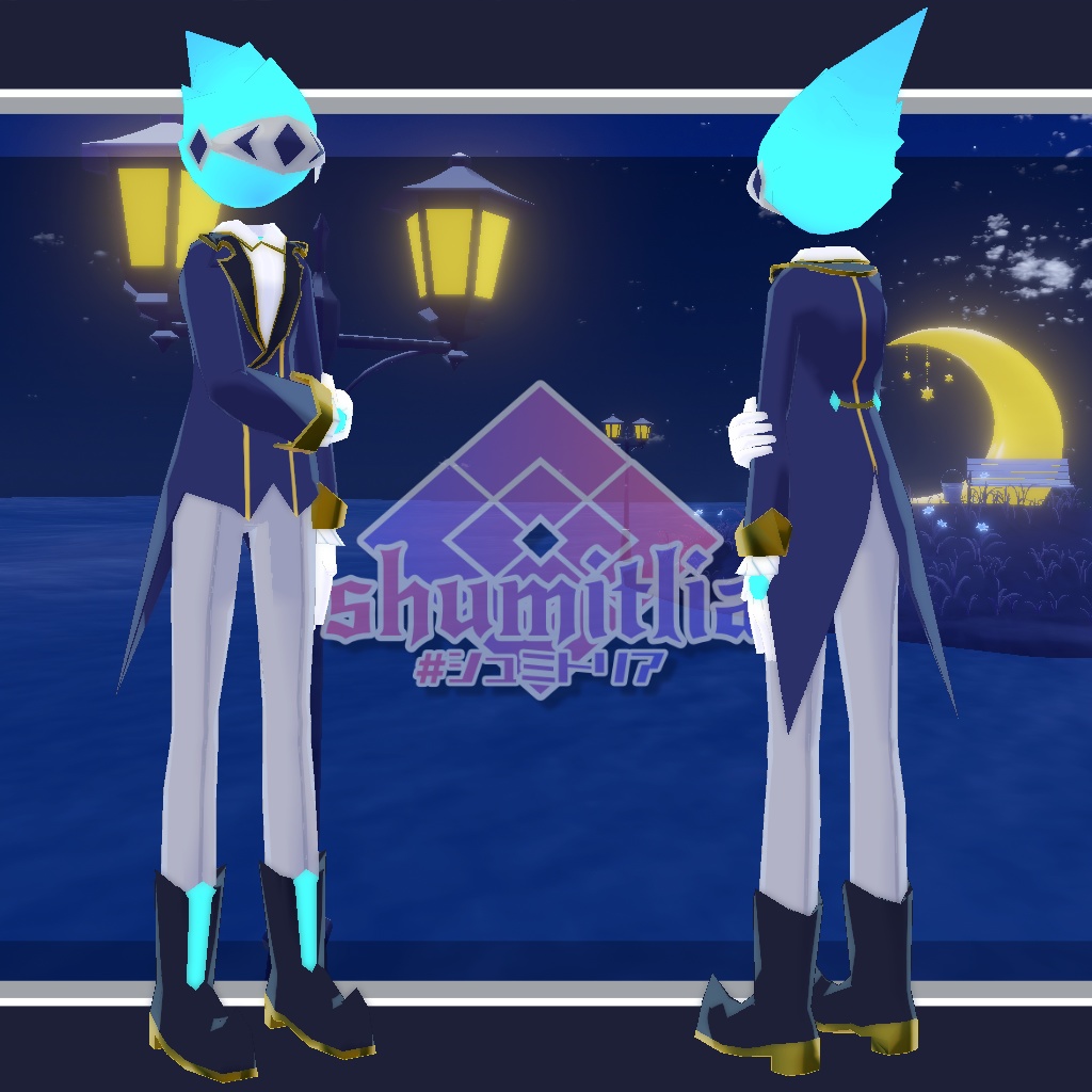 【3Dモデル・アバター】レディレムル【VRChat・VRM】