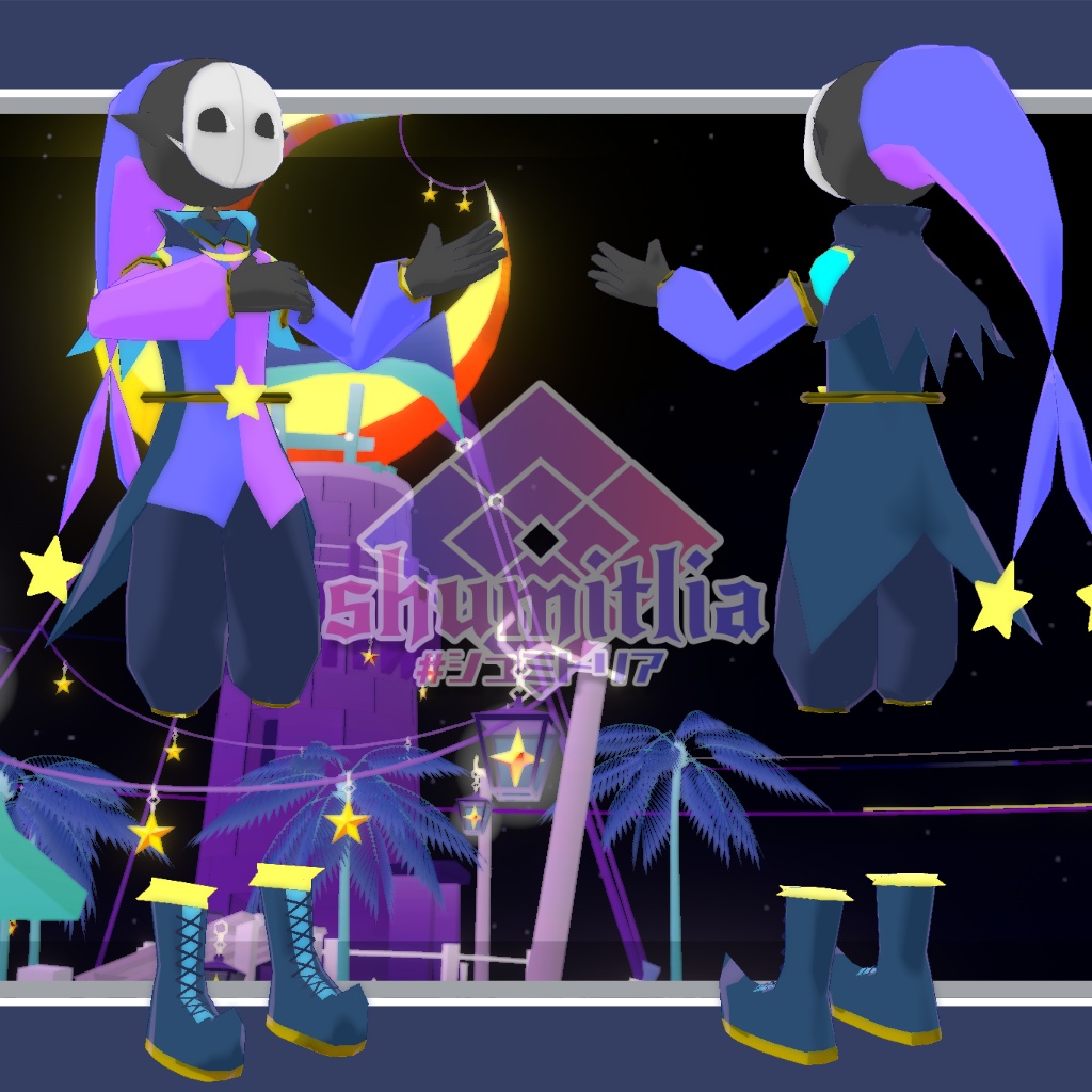 【3Dモデル・アバター】クルーンメティ【VRChat・VRM】