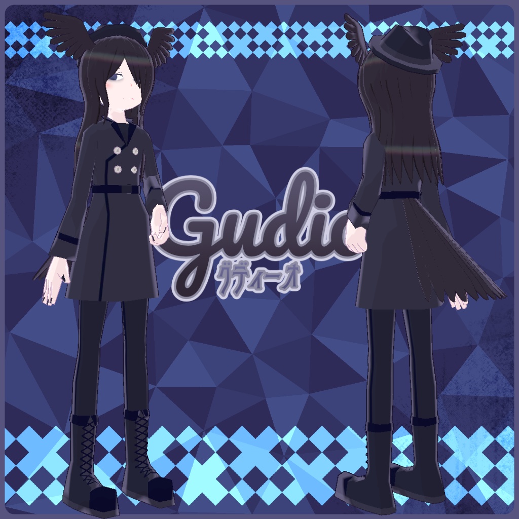 【3Dモデル・アバター】グディーオ【VRChat・VRM】