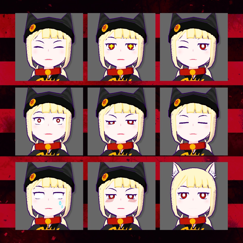 【5月1日までセール中!】ニャルヴィー【VRChatアバター VRM クエスト対応 mobile対応】