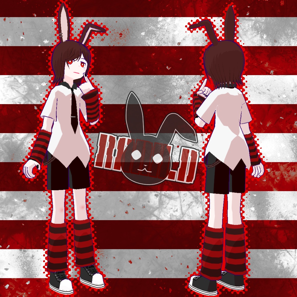 【VRChat・VRM】ラニルド - RANILD【クエスト対応・軽量モバイル対応】