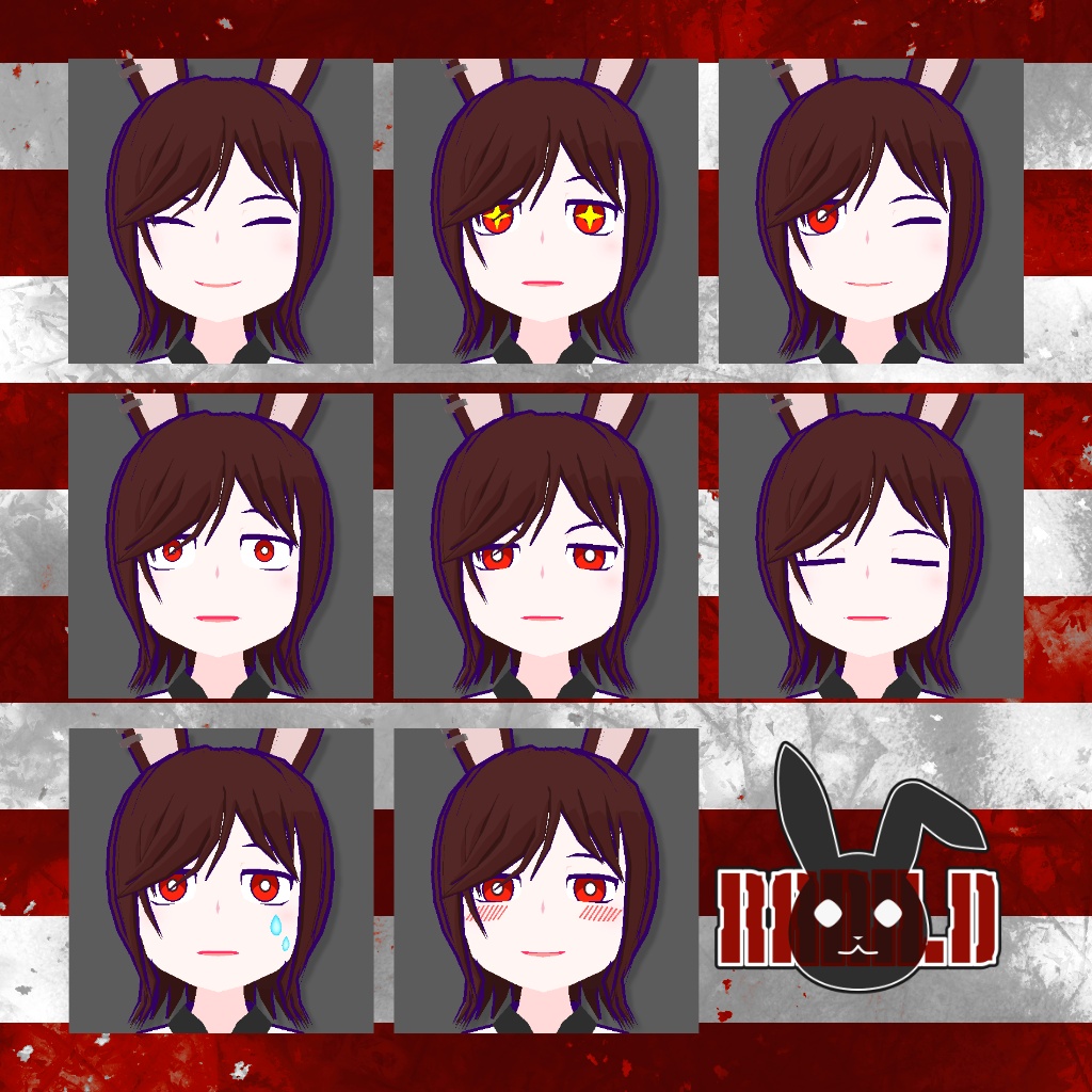 【VRChat・VRM】ラニルド - RANILD【クエスト対応・軽量モバイル対応】