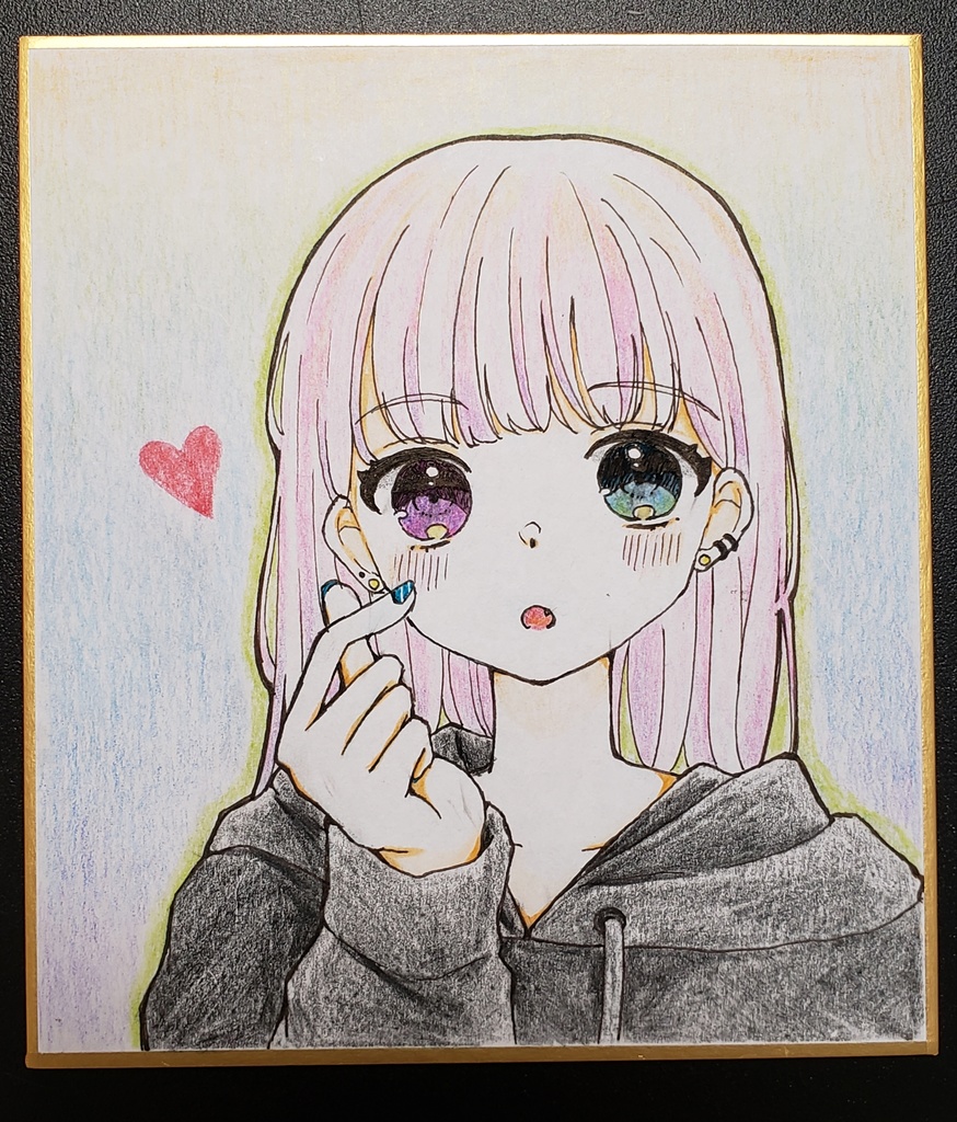 花蓮ミニ色紙