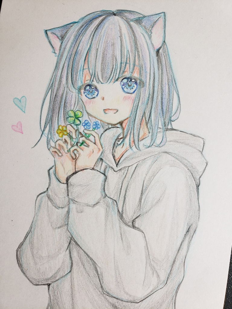 春の玲ポストカード