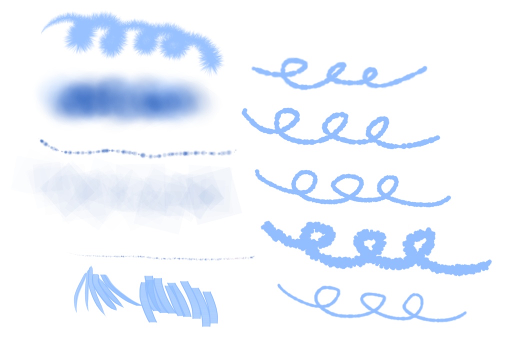 Sketchbook用14種類のブラシ nabuKO_sk_brush