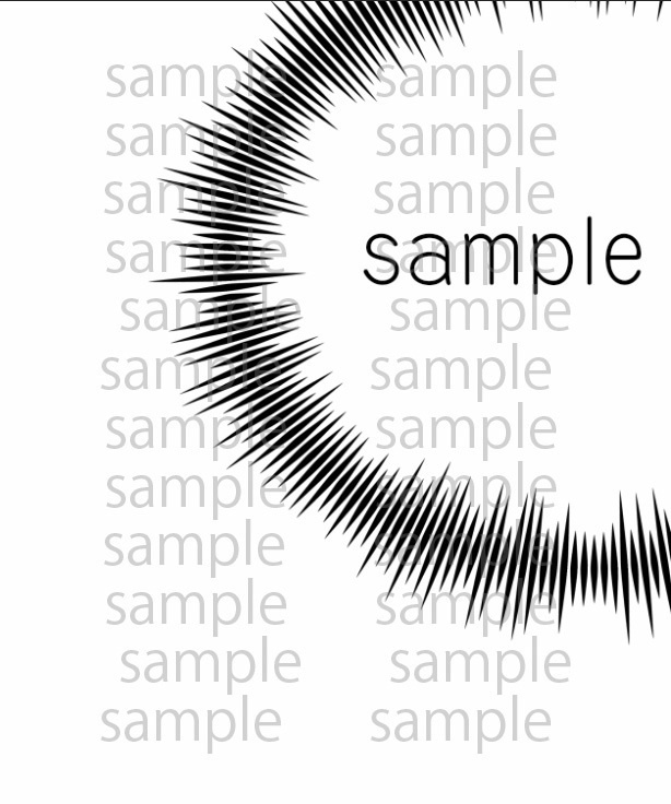 Photoshop用フラッシュブラシ、ウニフラブラシ「フラッシュ nabuKO」