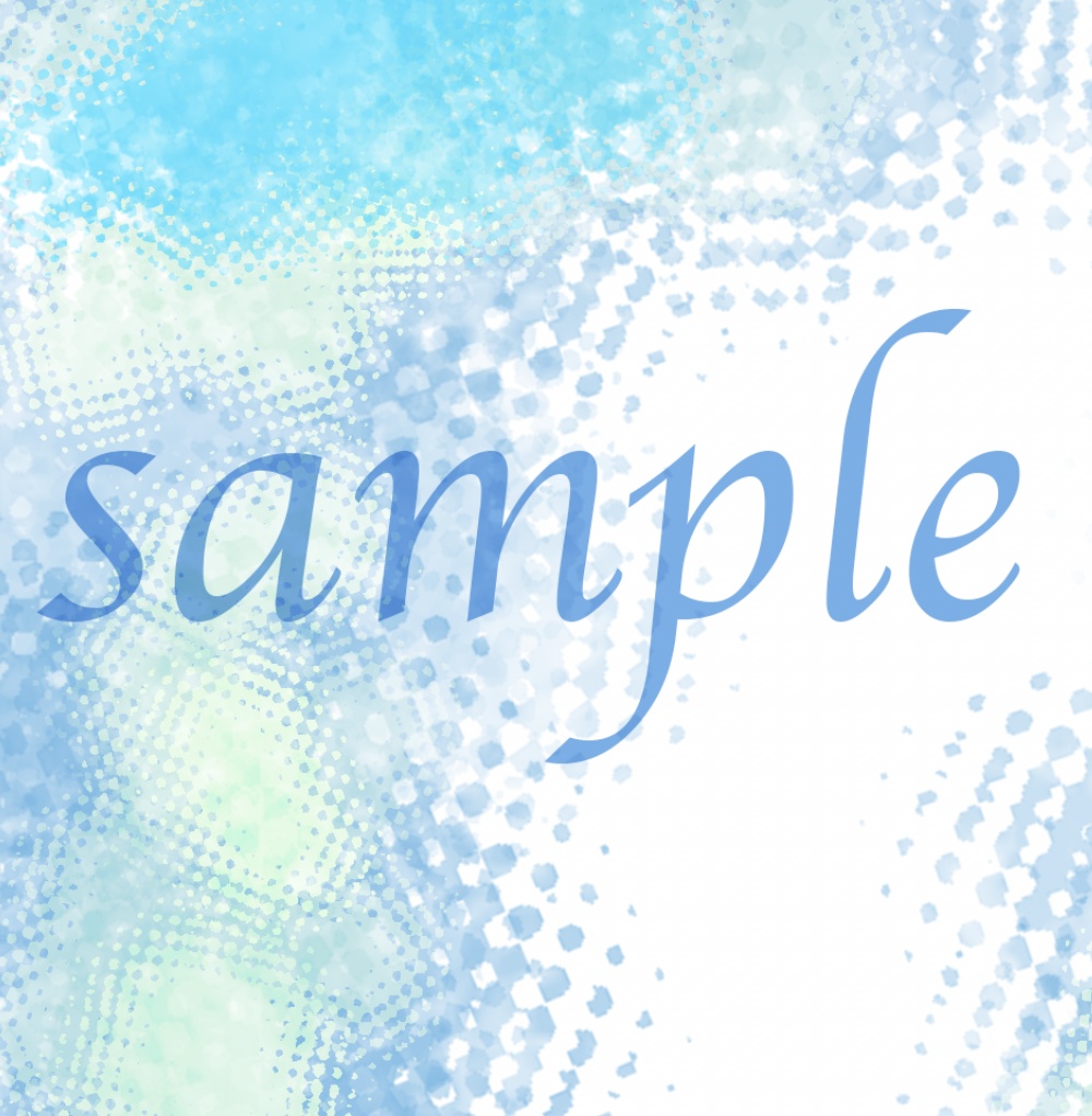 Photoshop用ブラシ ぼかしドット