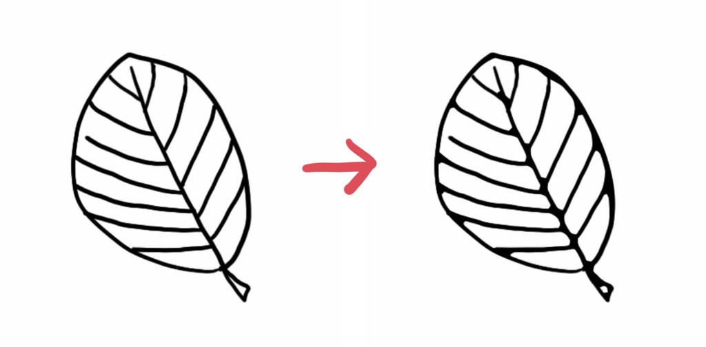 Photoshop用 線画を液だまり風にするアクション