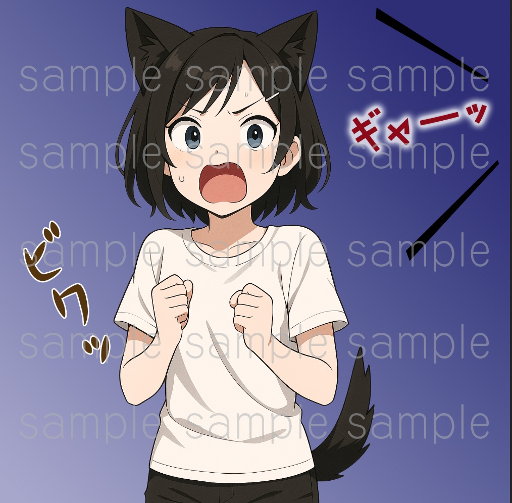 マンガ文字シェイプ(Photoshop用)