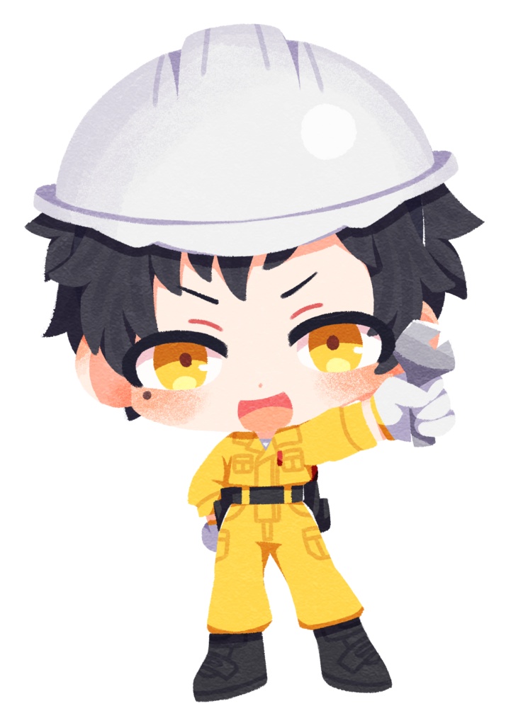 ミニ安善護琉アクキー(初期衣装)