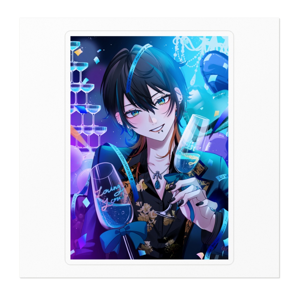 翡翠ラヴィン Anniversary goods-1st- 【ステッカー】