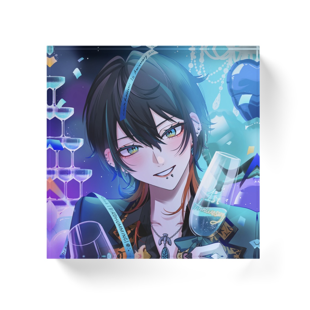 翡翠ラヴィン Anniversary goods-1st- 【アクリルブロック】