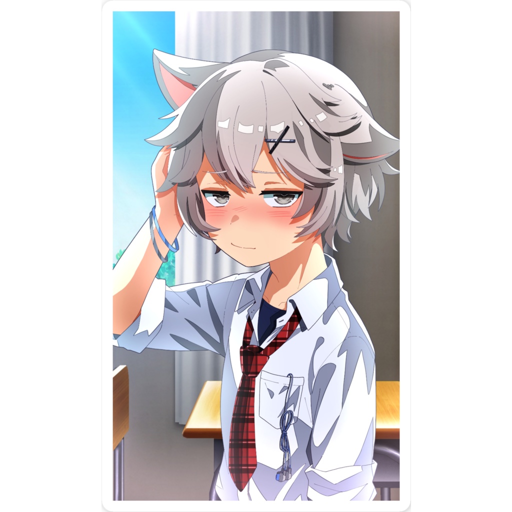 芝上ぽめお Anniversary goods-1st- 【スマホステッカー】