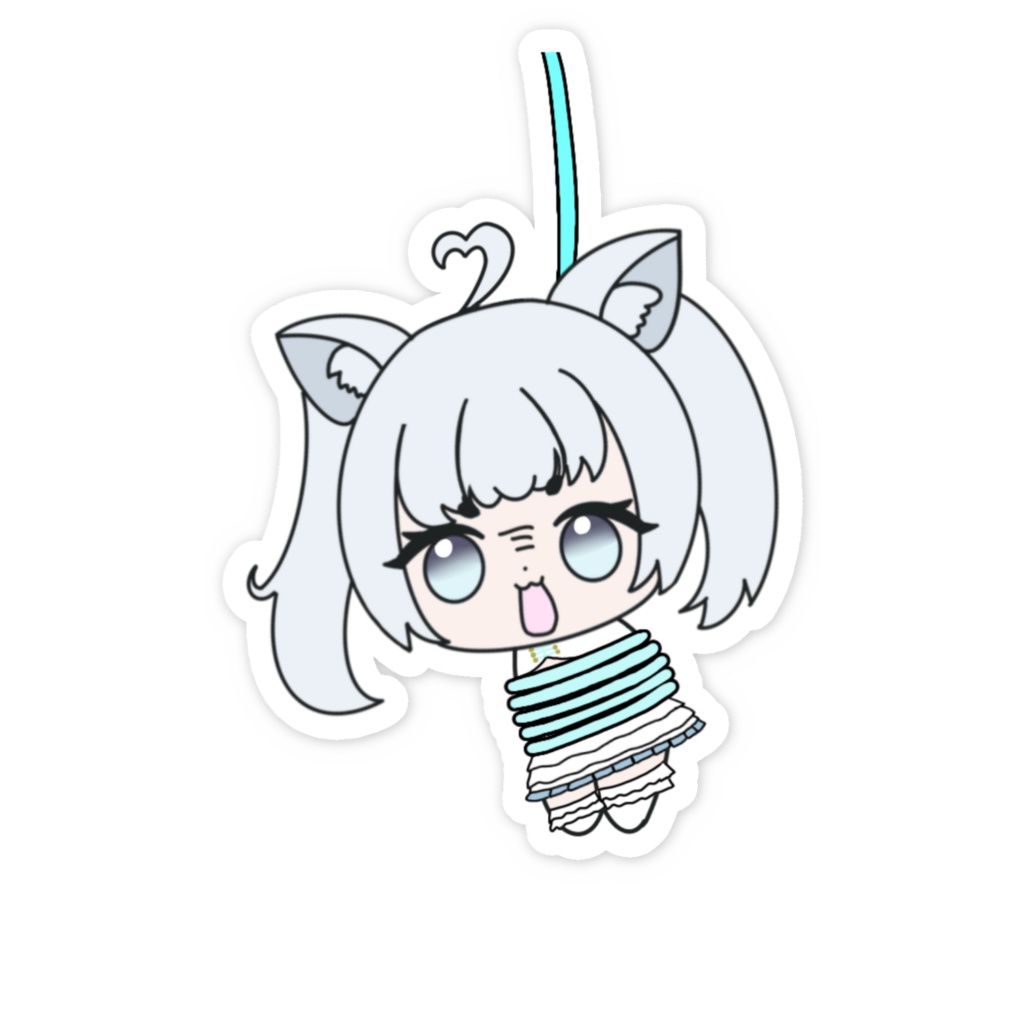 瑠璃宮まお 常設グッズ 【スマホステッカー】