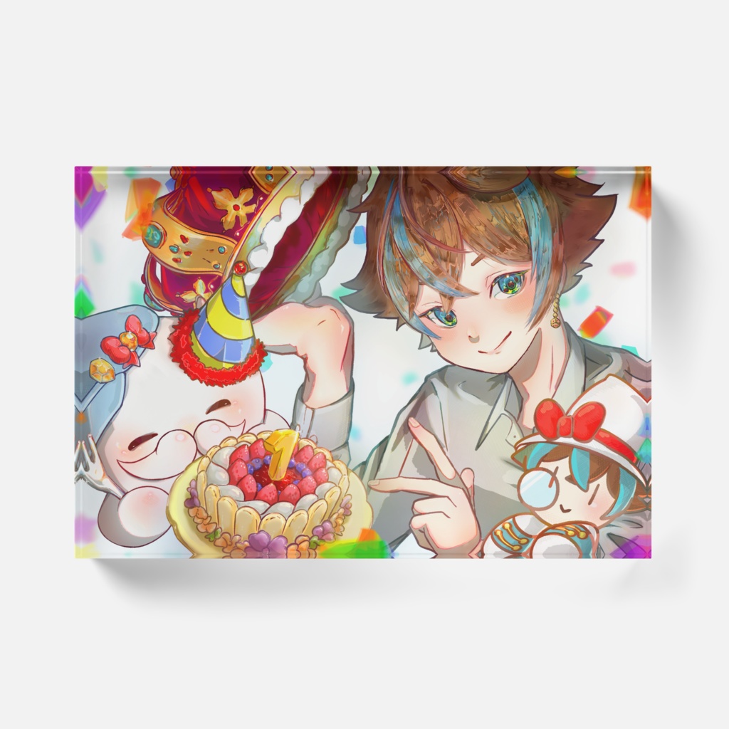 心理ガク Anniversary goods-1st- 【アクリルブロック】