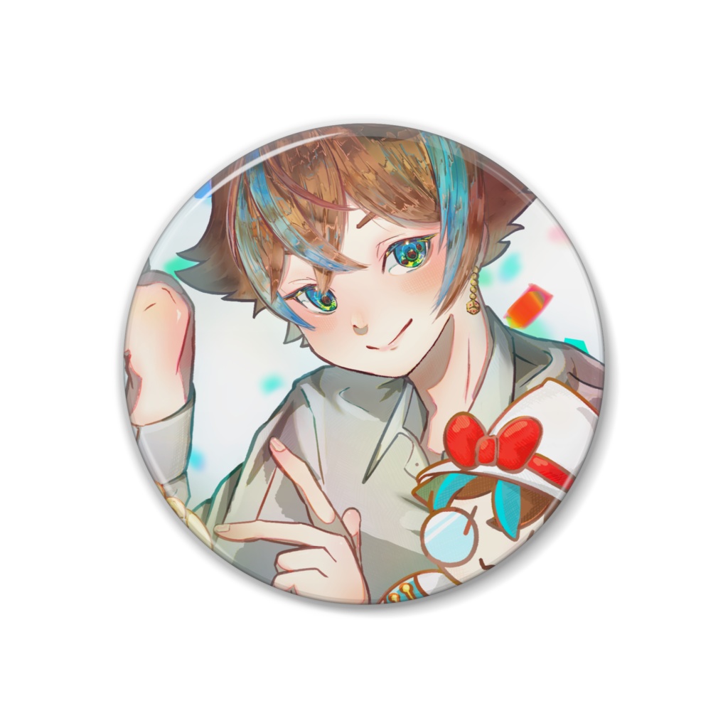 心理ガク Anniversary goods-1st- 【缶バッジ】