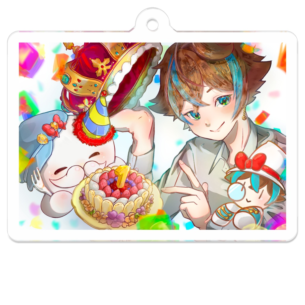 心理ガク Anniversary goods-1st- 【アクリルキーホルダー】