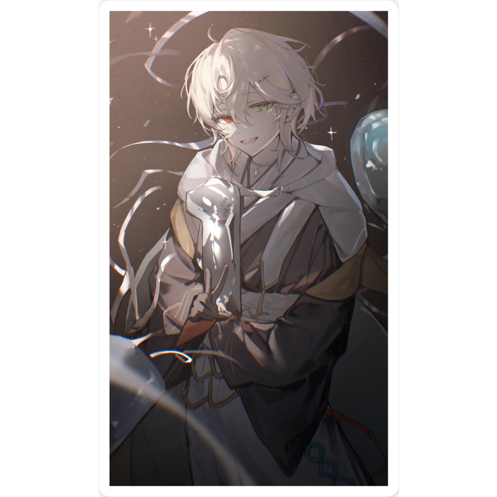 灰白澄巳 Anniversary goods-1st- 【スマホステッカー】