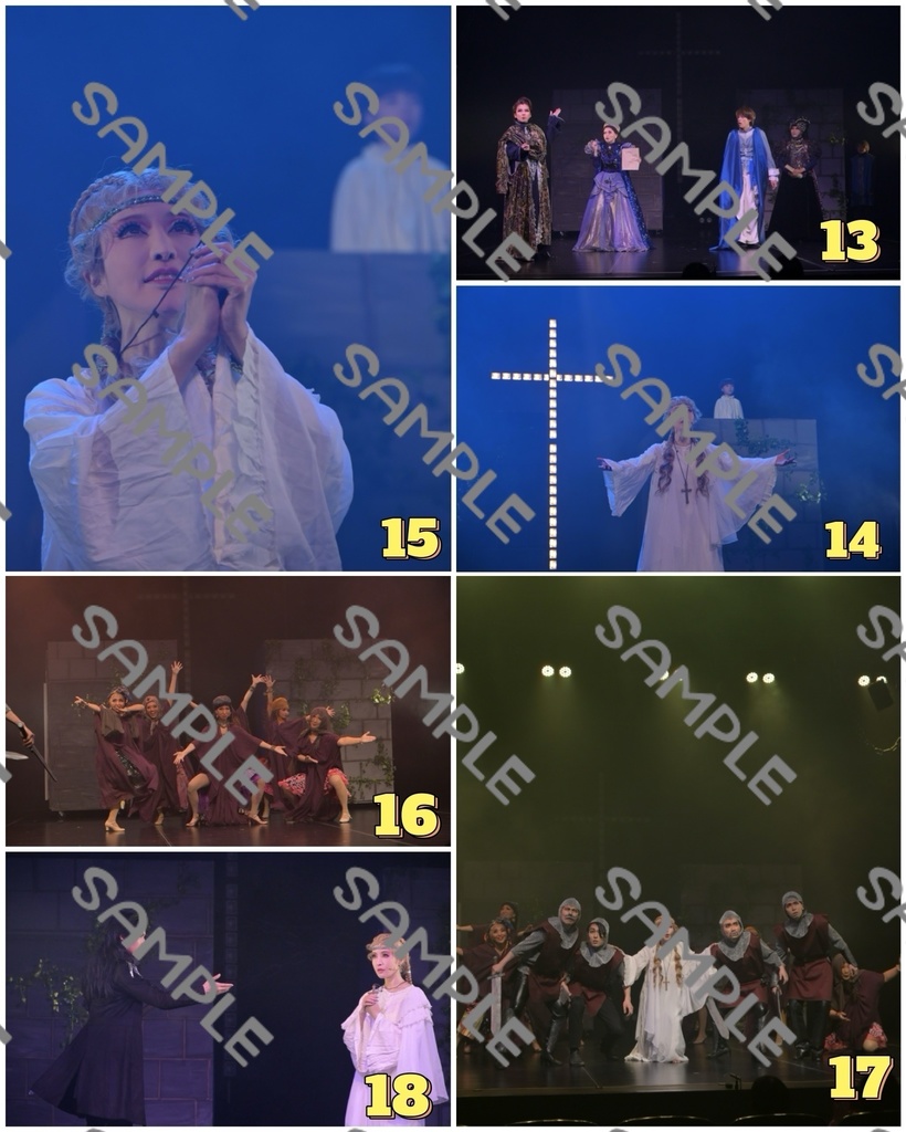 『ジャンヌダルク』ステージ写真 2L 版