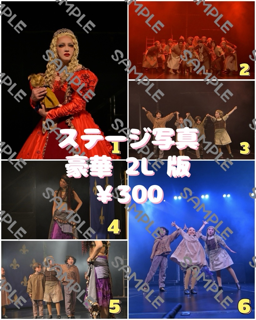 『ジャンヌダルク』ステージ写真 2L 版